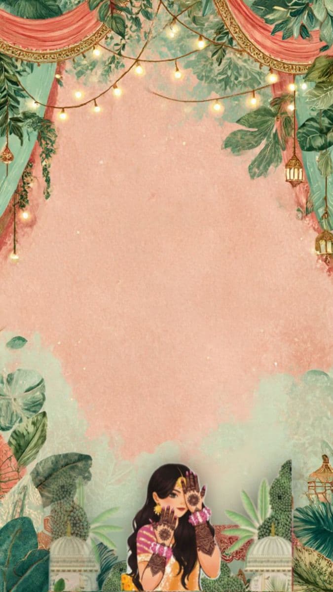 Mehendi Section Background