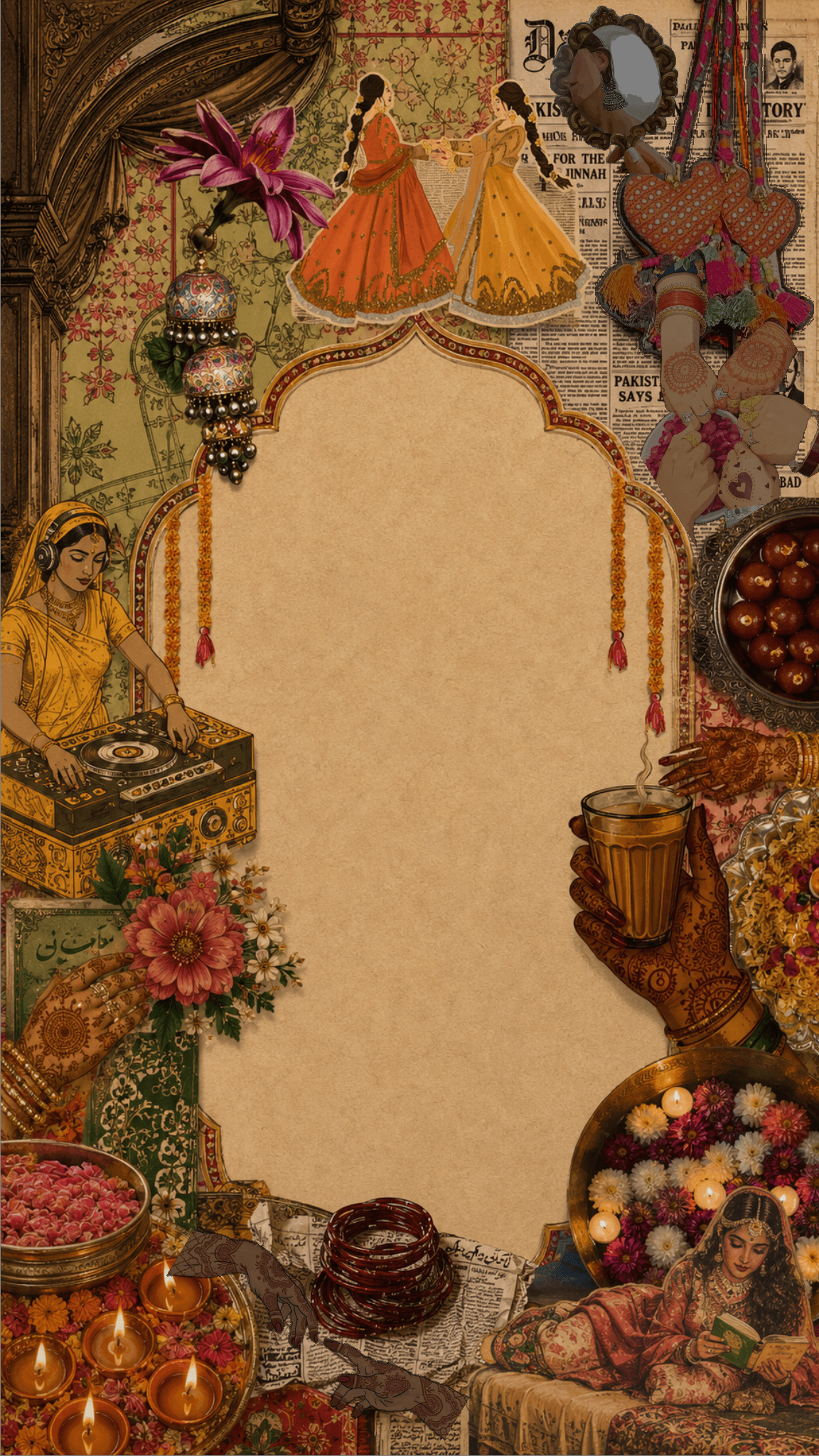 Sangeet Section Background